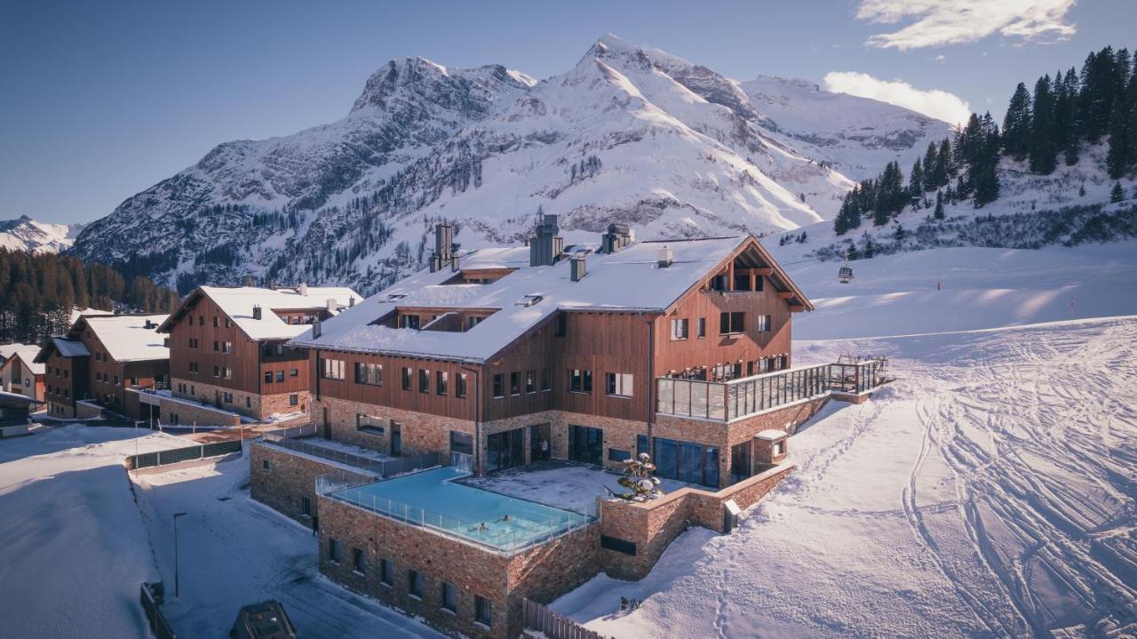 Alpenparks Hotel & Apartment Arlberg Warth Mit Pool Екстер'єр фото