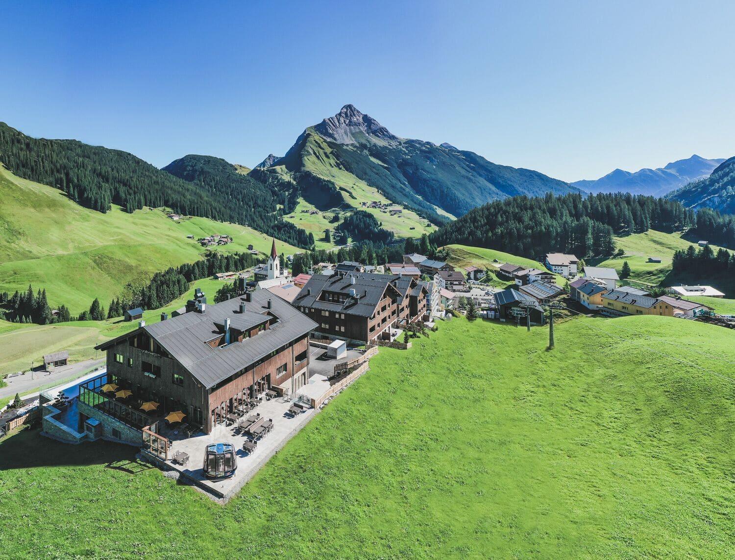 Alpenparks Hotel & Apartment Arlberg Warth Mit Pool Екстер'єр фото